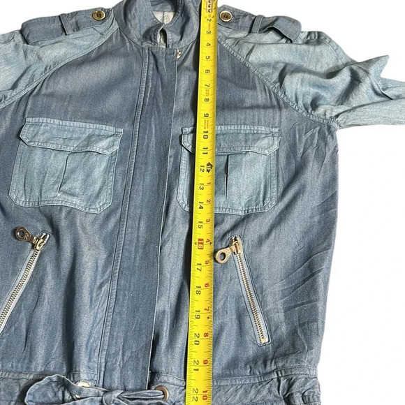 L.A.M.B. 🇨🇦 Gwen Stephanie Tencel jumpsuit ,eight pockets!designer,runaway,EC - Picture 12 of 14